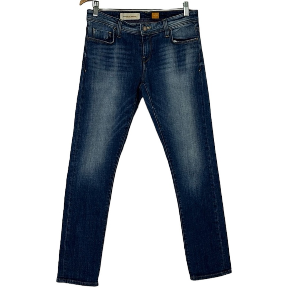Pilcro and the letterpress blue stretch jeans size 26